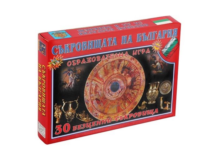 Картон. игра Детски свят Съкровища България !!!