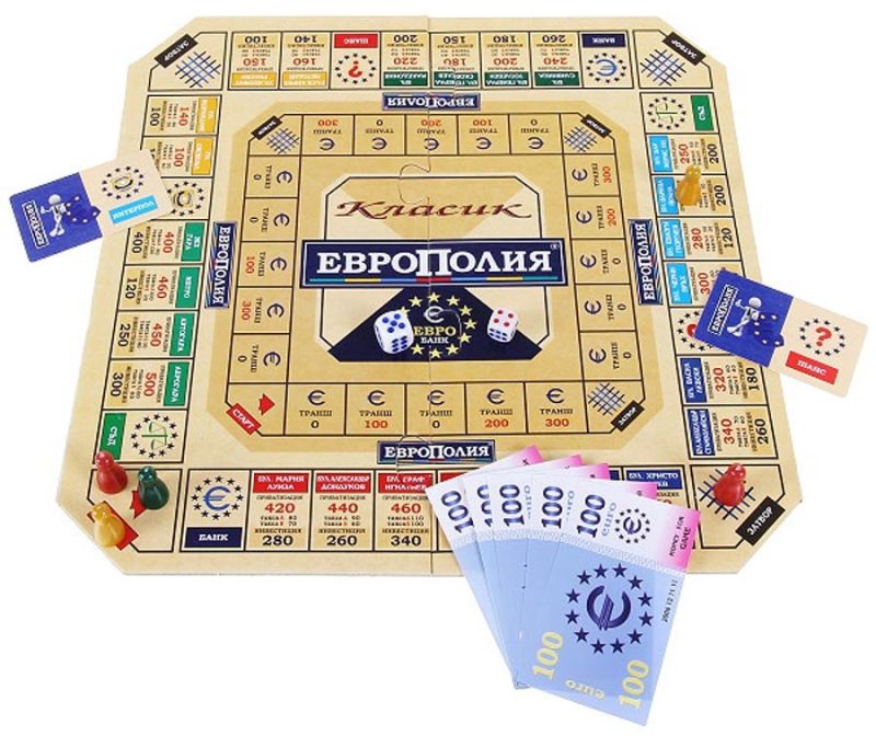 Карт. игра ЕВРОПОЛИЯ КЛАСИК Голяма №172 !!!