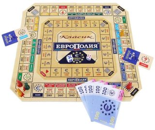 Карт. игра ЕВРОПОЛИЯ КЛАСИК Голяма №172 !!!