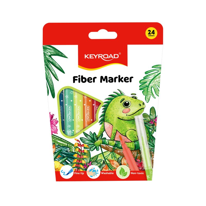 ФЛУМАСТРИ КЕЙРОУД KR973168 24цвята КЛАСИК