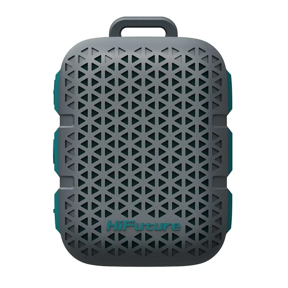 HiFuture Pocket S Grey, Bluetooth 5.4, IPX7 Waterproof, 5W Output, Pair to Play (TWS Mode), Up to 8 Hours Playtime, Support Clip for Wear, Support Magnetic