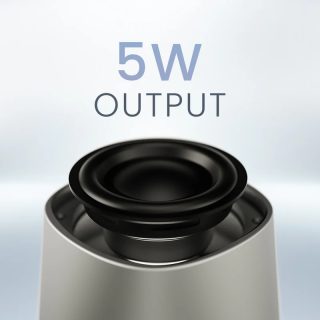 HiFuture Mega S Silver Grey, Bluetooth 5.4, MagSafe, 5W Output, Built-in MIC support Handsfree, Pair to Play (TWS Mode), Up to 10 Hours Playtime, Wireless Charge (7.5W-15W), Phone Holder
