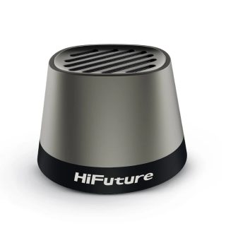 HiFuture Mega S Silver Grey, Bluetooth 5.4, MagSafe, 5W Output, Built-in MIC support Handsfree, Pair to Play (TWS Mode), Up to 10 Hours Playtime, Wireless Charge (7.5W-15W), Phone Holder