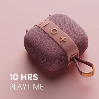 HiFuture LINO S Purple, Bluetooth 5.4, IPX7 водоустойчив, 12W изходна мощност, Pair to Play (TWS режим), до 10 часа възпроизвеждане, поддръжка на Auracast (до 100 броя сдвояване), вграден мощен DSP с DynaBoost технология