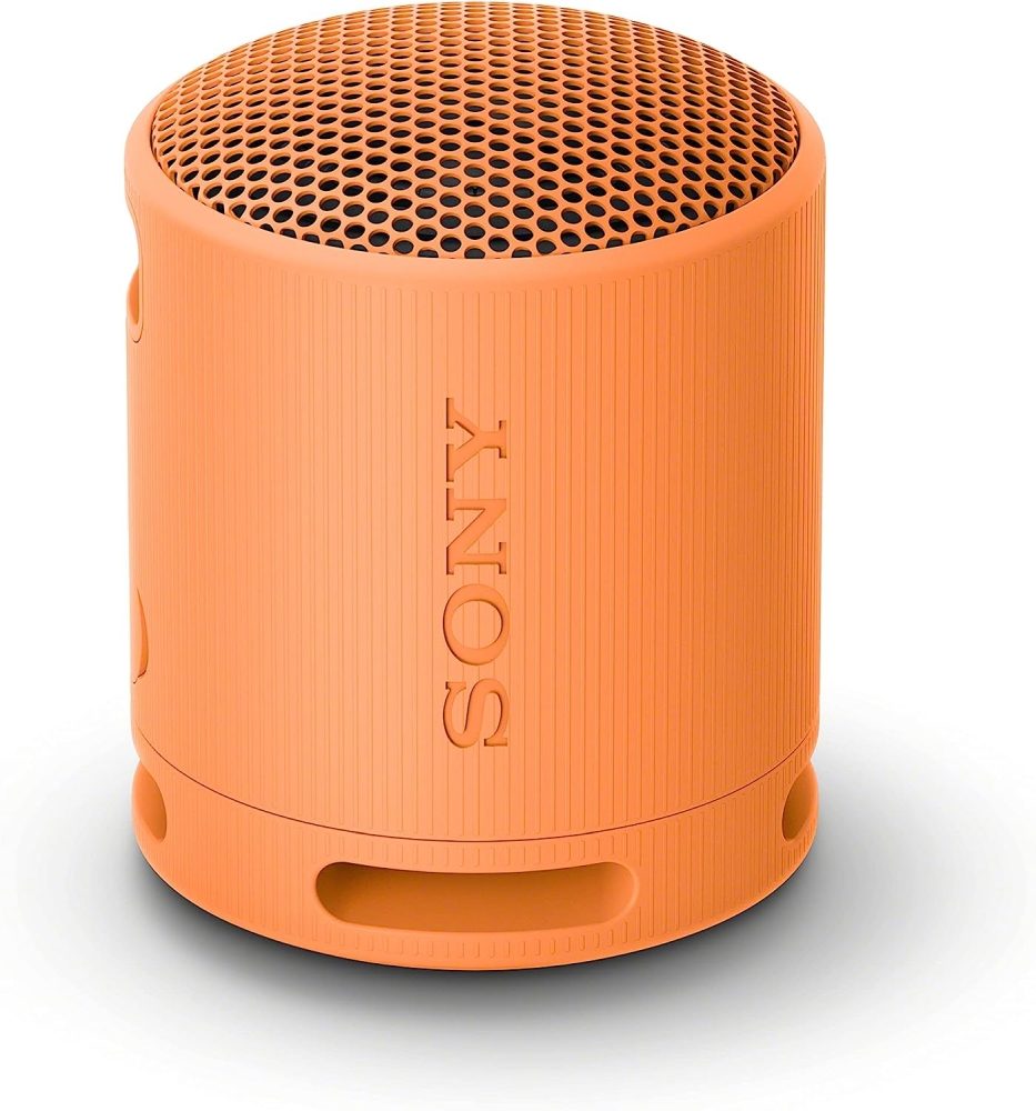 Sony SRS-XB100 Преносим Bluetooth високоговорител, оранжев