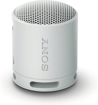 Sony SRS-XB100 Преносим Bluetooth високоговорител, светло сив