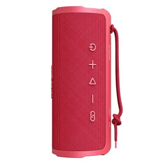HiFuture Ripple Red, 2-Way Speaker System, 20W*1+10W*1, IPX7 Waterproof, Up to 12 Hours Playtime, Bluetooth 5.3, Pair to Play (TWS Mode)