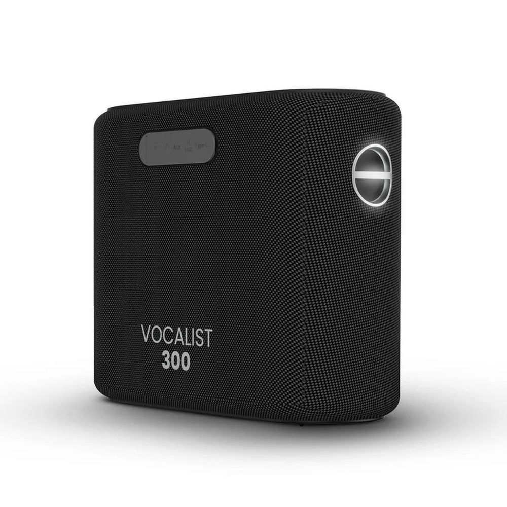 HiFuture Vocalist300 Black, 150W Output, Karaoke Enable, Two Wireless Microphone, 18000mAh Battery (Support Power Bank), RGB Lighting, Pair to Play (TWS Mode), Bluetooth 5.3