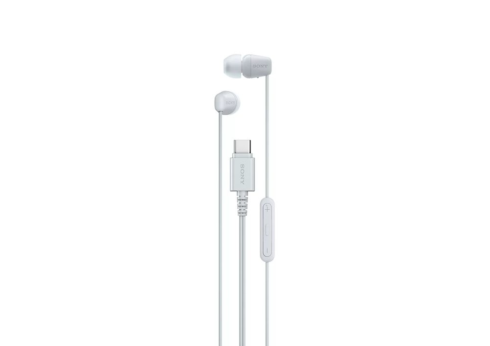 Слушалки Sony IER-EX15C USB-C, Бял