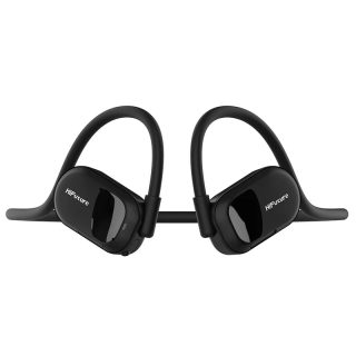 HiFuture FutureMate Black, Open Ear Comfort, Bluetooth 5.3, Dual Mics ENC Calling System, Playtime up to 8 Hours, IPX5 Waterproof, Extra Bass Boost