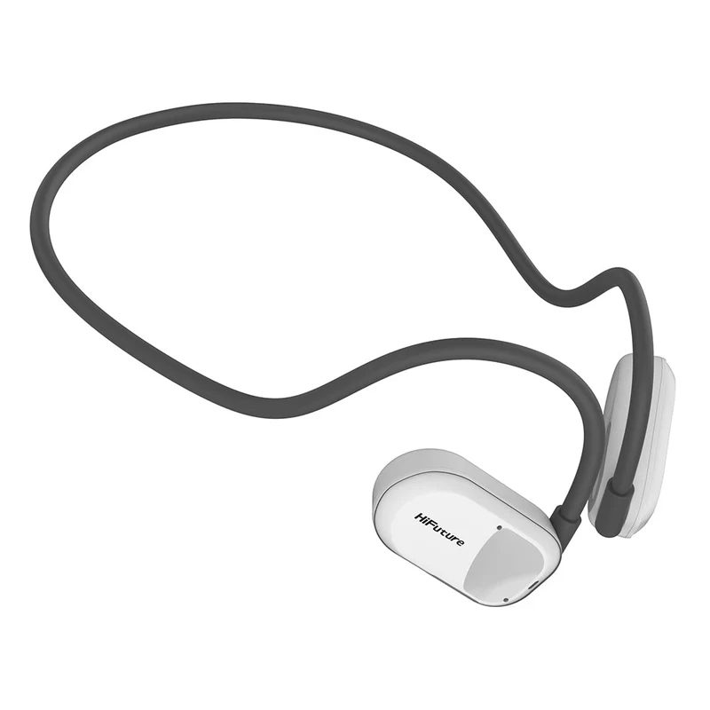 HiFuture FutureMate Grey White Open Ear Comfort Bluetooth 5.3 безжични слушалки