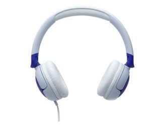 JBL JR320 слушалки с кабел и поставяне върху ушите за деца, Син