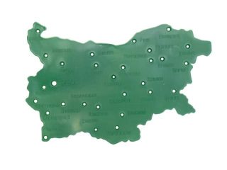 Шаблон Естрела Карта на България !!!
