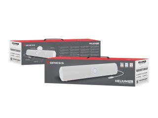 Genesis Soundbar Helium, 312BT, 2.0 Bluetooth, Бял