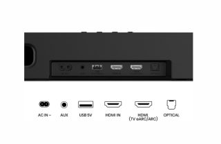 Hisense AX3120Q 3.1.2ch саундбар система, 440W, Bluetooth, Dolby Atmos, черен