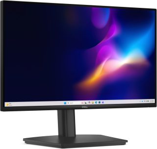 Dell E2226HS 21.5" LED Anti-Glare IPS монитор, 5ms GTG, 100 Hz, 1000:1, 300 cd/m2, Full HD 1920x1080, VGA, HDMI, DisplayPort, високоговорители, регулиране на височината, pivot, swivel, tilt, Low Blue Light, черен