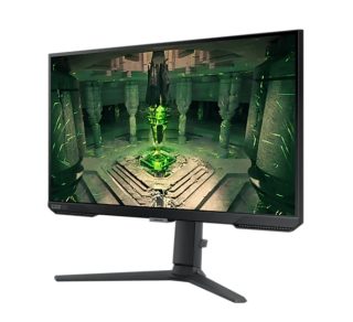 Samsung 27BG400 27" Odyssey G4 гейминг монитор, IPS, 240 Hz, 1 ms GTG, 1920x1080, 400 cd/m2, 1000:1 Contrast, Eco Saving Plus, Flicker Free, AMD FreeSync Premium, Black Equalizer, DP, 2xHDMI, Headphone Jack, Black