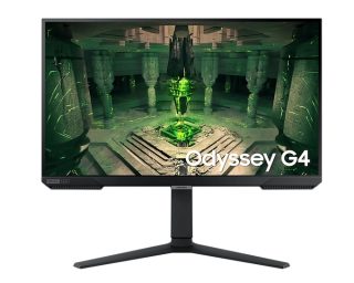 Samsung 27BG400 27" Odyssey G4 гейминг монитор, IPS, 240 Hz, 1 ms GTG, 1920x1080, 400 cd/m2, 1000:1 Contrast, Eco Saving Plus, Flicker Free, AMD FreeSync Premium, Black Equalizer, DP, 2xHDMI, Headphone Jack, Black