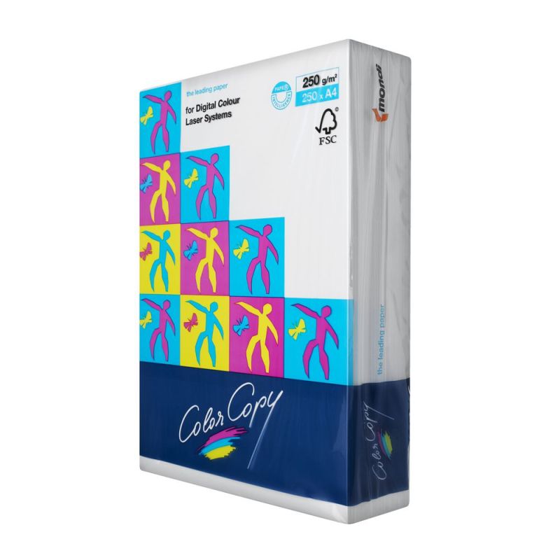 Картон A4 COLOR COPY 250гр. 125л. БЯЛ !!!