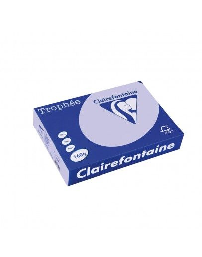 Картон CLAIRE 160гр А4 250Л LILAC №1043 !!!