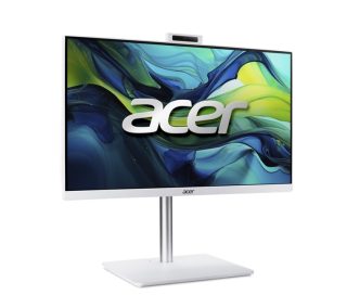 Настолен компютър - всичко в едно Acer Aspire C24-A, 23.8" FHD IPS 120Hz, Intel Core i5-13420H, 16GB DDR4, 512GB SSD, бял