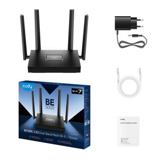 Cudy WR5000 BE5000 2.5G Dual Band Wi-Fi 7 Router
