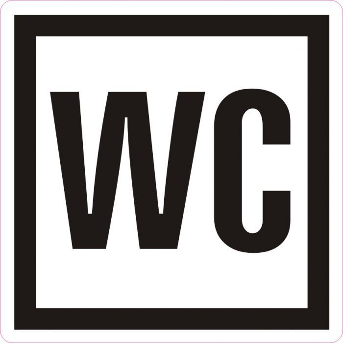 Пиктограми ДИНЕЛ ТОАЛЕТНА СМЗЛ WC №203