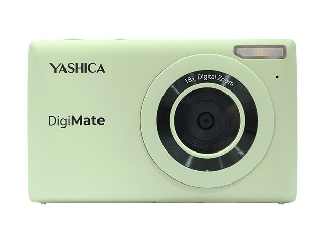 Компактен фотоапарат Yashica DigiMate, Зелен