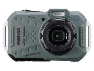 Компактен водоустойчив фотоапарат Pentax WG-1000, olive