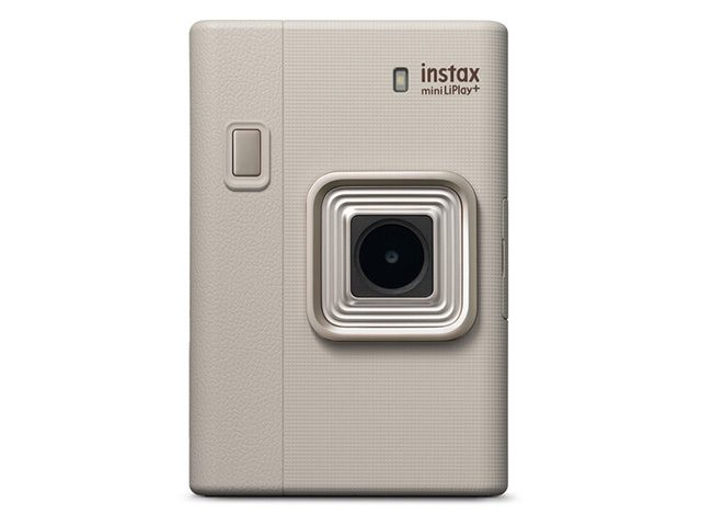 Фотоапарат за моментални снимки Fujifilm instax mini LiPlay Plus, Sand Beige