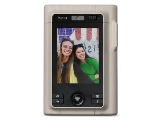 Фотоапарат за моментални снимки Fujifilm instax mini LiPlay Plus, Sand Beige
