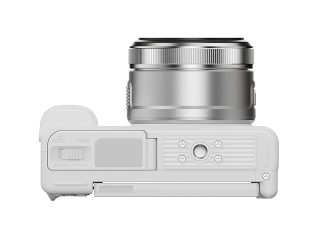 Компактен фотоапарат Yashica City 200, Бял