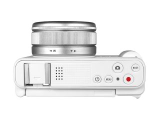 Компактен фотоапарат Yashica City 100, Бял