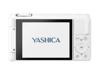 Компактен фотоапарат Yashica City 100, Бял