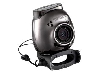 Компактен фотоапарат за креативни снимки Instax Pal, черен/метален