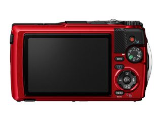 Компактен фотоапарат Olympus TG-7 Tough, червен