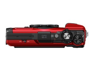 Компактен фотоапарат Olympus TG-7 Tough, червен