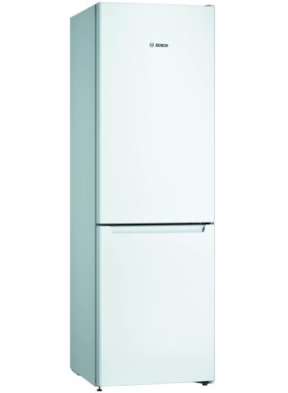 Bosch KGN36NWEA SER2 FS Хладилник с фризер NoFrost, E, 186/60/66cm, 302л(215+87), 42dB, MultiBox, бял