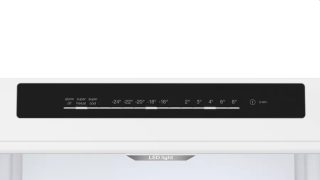 Bosch KGN39VIBT SER6 FS хладилник с фризер NoFrost, C, 203/60/66cm, 363 l (260+103), 35 dB(B), VitaFresh XXL, чекмедже 0°, Metal Backwall с Multi Airflow, Flex Interior, Intelligent Inverter Technology, Black ColorGlass, HC ready