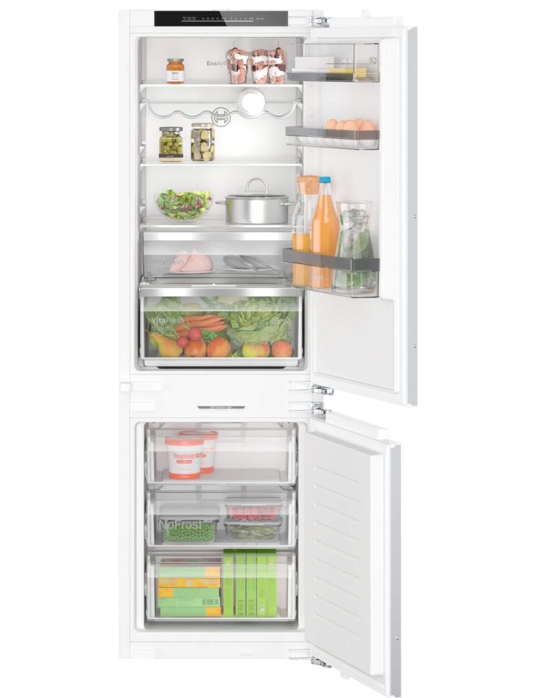 Bosch KIN86ADD0, SER6, BI хладилник с фризер NoFrost, D, 177,2cm, 260l(184+76), 35dB(B), IC, VitaFresh XXL, 0° drawer, EcoAirflow