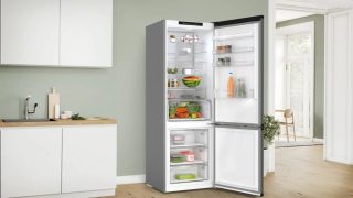 Хладилник Bosch KGN49OCAF SER4, хладилник с фризер, Total No Frost, A, 203/70/66.7cm, 440l (311+129), Super silent: 29dB, VitaFresh, антрацитна стомана