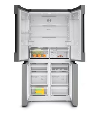 Хладилник Bosch KFN96VPEA, Multi-door, NoFrost, E, 183/91/73, 605 л (405+200), 38 dB, 1 чекмедже VitaFresh 0°, Inox EasyClean
