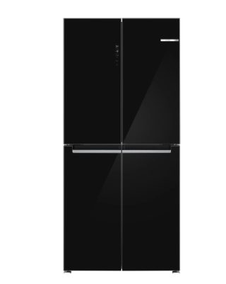 Bosch KMC85LBEA SER4 Хладилник с фризер Multi-door, NoFrost, E, 190/86/67, 547л (324+223), 38dB(C), IC, 2 чекмеджета VitaFresh XXL, врата Glass black