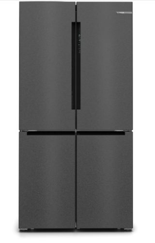 Bosch KFN96AXEA, SER6, Multi-door fridge-freezer, NoFrost, E, 183/91/73, 605 l (405+200), 38d B(C), VitaFresh XXL <0°C>, Home Connect, Black stainless steel