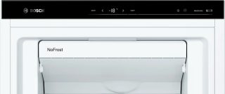 Фризер Bosch GSN58AWDP SER6 FS вертикален, NoFrost, D, 191/70/65 см, 366 л, 38 dB(C), IC, 5 чекмеджета (1 BigBox), 3 рафта, IceTwister, дръжка, бял