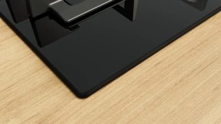 Bosch PPP6A6I40 Готварски плот, SER6, 4 зони, 9 нива на мощност, FlameSelect, Лесно почистване, метални копчета, черен, flush, 60 см