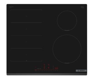 Bosch PIX631HC1E, SER6, Индукционен котлон, 60 см, 4 зони, Ring Zone, Flex induction, DirectSelect, Easy Flex Zones, PerfectFry Plus, HC, Черен