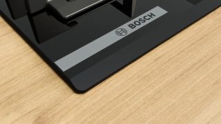 Bosch PRP6A6H40 Газов плот, SER8, 4 зони, 9 нива на мощност, FlameSelect, Smart Hood Automatic, Touch control, Easy cleaning, черен, 60 cm