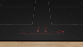 Индукционен котлон Bosch PVQ61CHB1E, 60 см, 4 зони (2 CombiZones), DirectSelect, MoveMode, PanBoost, матово черен