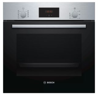 Вградена фурна Bosch HBF134ES1, SER2, 3D HotAir, EcoClean Direct, 66 l, Inox